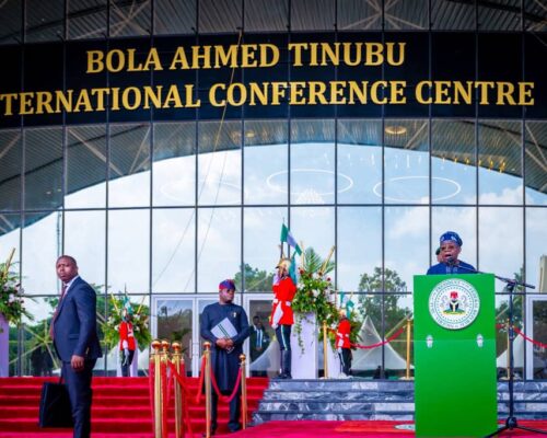 Tinubu re-inaugurates Abuja International Conference Centre, orders payment for its Use